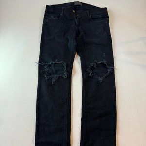 Daniel Patrick Ripped Low Drop Crotch Jeans